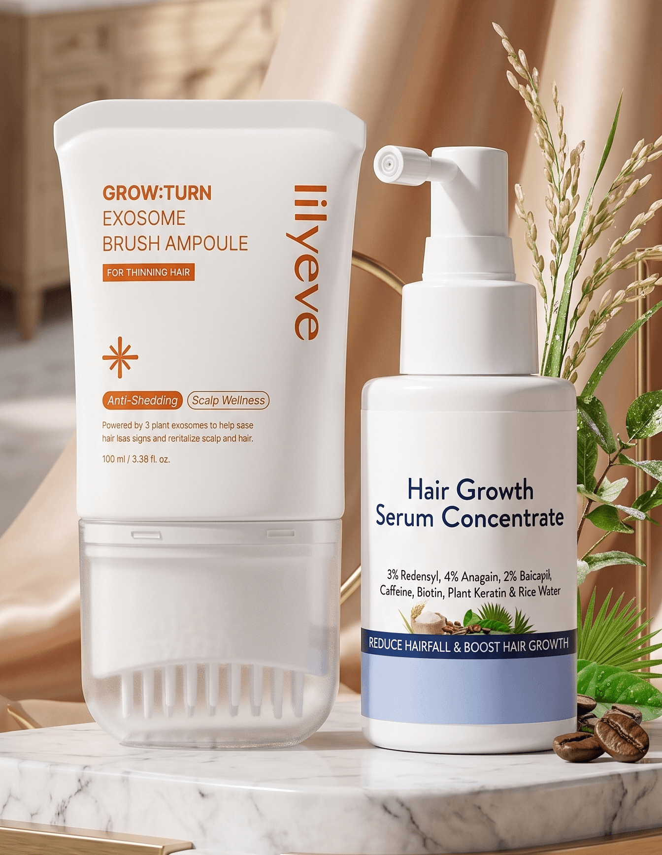 Lilyeve Growturn Exosome con Hair Growth Serum Concentrate