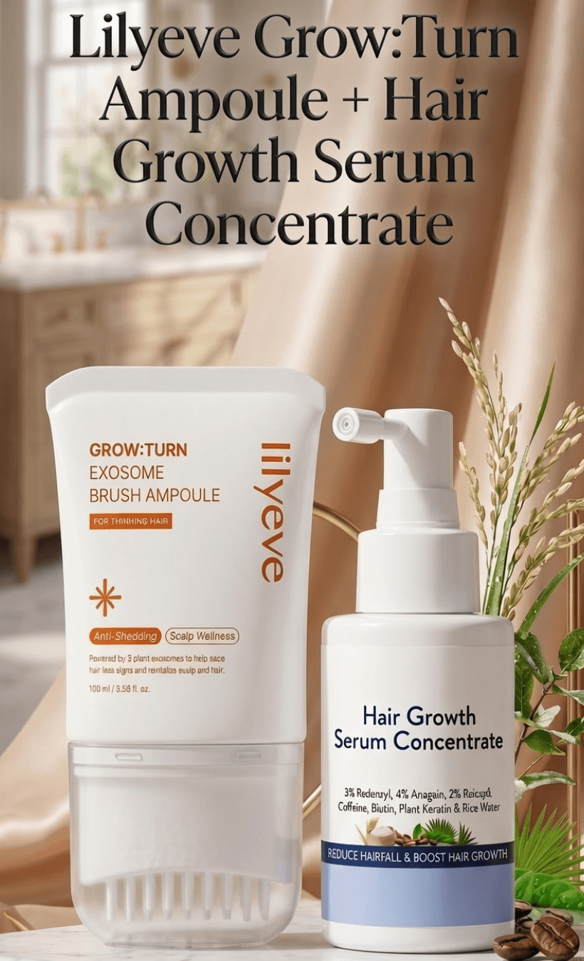 Lilyeve Growturn Exosome con Hair Growth Serum Concentrate
