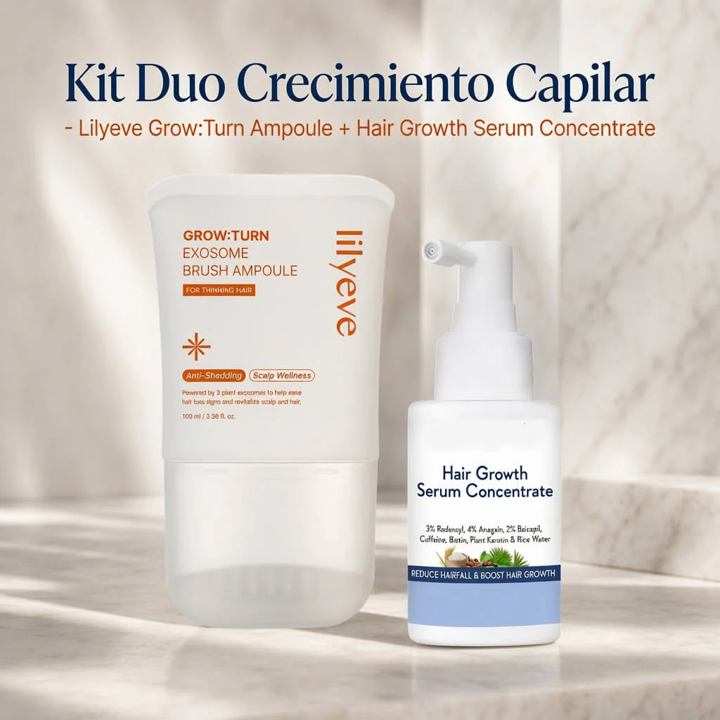 Kit Lilyeve Growturn Exosome con Hair Growth Serum Concentrate