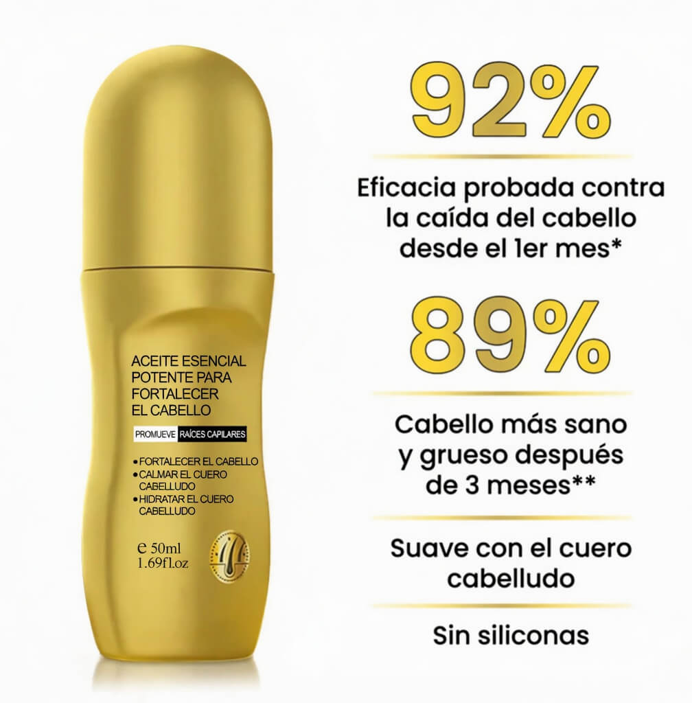 Eelhoe roll-on Vitamina B7, aceite de ricino. Extracto de café, extracto de ginseng, extracto de camelia.